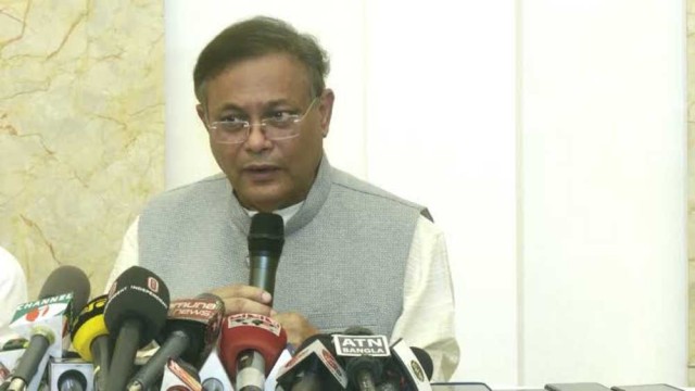 জাতিসংঘের বিবৃতি নির্বাচন প্রতিহতকারী বিএনপি-জামায়াতের বিরুদ্ধে গেছে : তথ্যমন্ত্রী