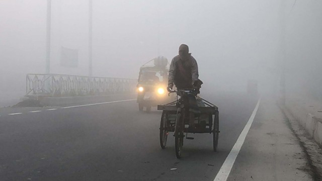 মধ্যরাত থেকে ঘন কুয়াশার পূর্বাভাস