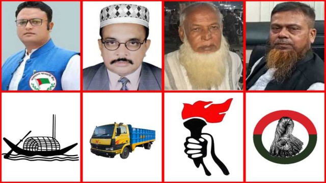 দিনাজপুর-৬ (ঘোড়াঘাট,হাকিমপুর,বিরামপুর ও নবাবগঞ্জ) সংসদীয় আসনে এমপি প্রার্থী ও প্রতিক।