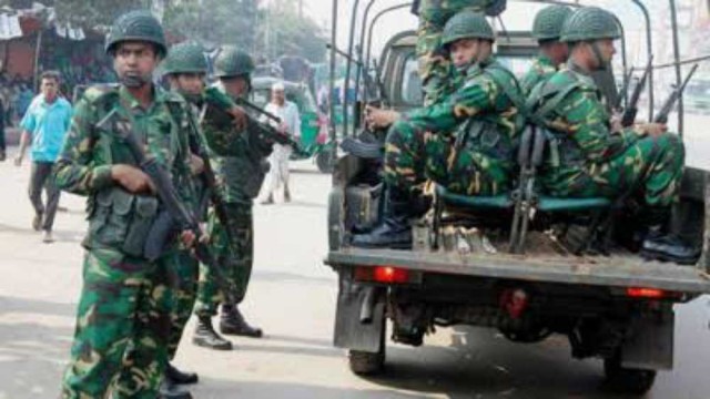 দ্বাদশ জাতীয় সংসদ নির্বাচন : সারাদেশে মাঠে নেমেছে সশস্ত্র বাহিনী