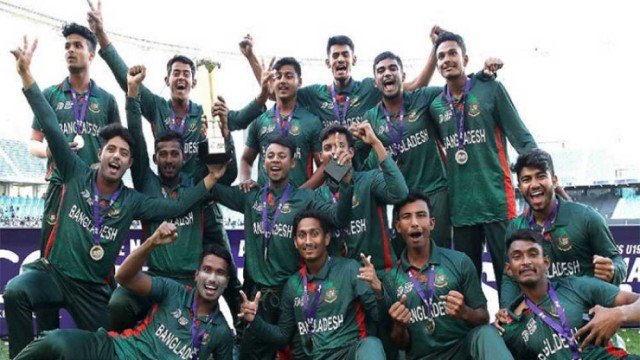 অনূর্ধ্ব-১৯ এশিয়া কাপজয়ী ক্রিকেটারদের বোনাস দিল ক্রিকেট বোর্ড