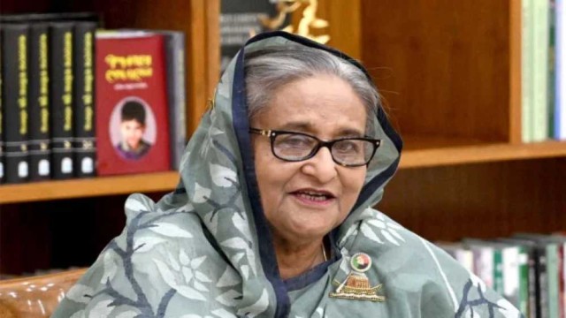 প্রধানমন্ত্রী শেখ হাসিনা