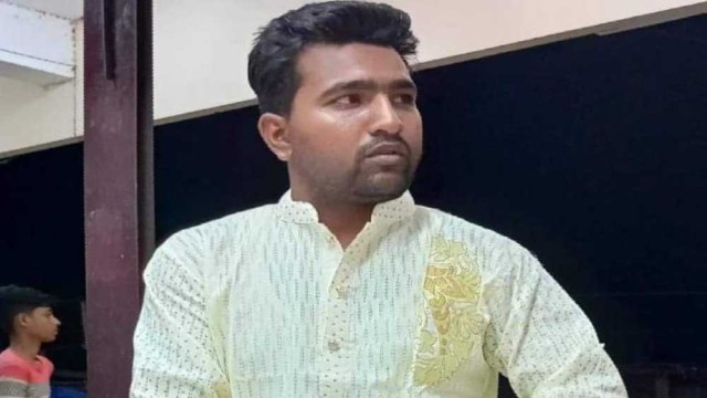সড়ক দুর্ঘটনায় নিহত মেহেদী হাসান (৩০)।