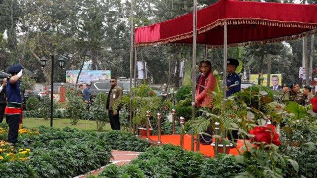 চারদিনের সফরে পাবনায় পৌঁছেছেন রাষ্ট্রপতি মো. সাহাবুদ্দিন