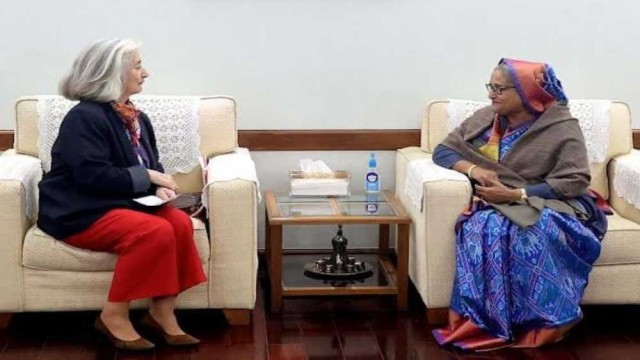 বাংলাদেশের টেকসই উন্নয়ন নিশ্চিত করতে ফ্রান্সের সহযোগিতা চান প্রধানমন্ত্রী