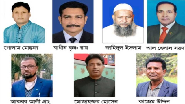 নওগাঁয় ইউনিয়ন পরিষদ চেয়ারম্যান পদে উপ-নির্বাচনে সম্ভাব্য প্রার্থীদের গণসংযোগ