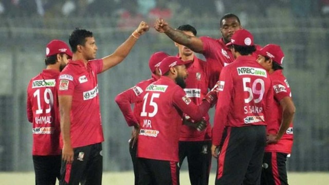 ঢাকাকে বড় ব্যবধানে হারিয়েছে বরিশাল