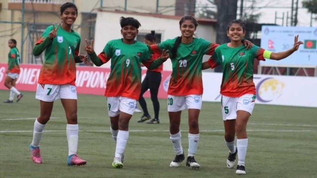 অনূর্ধ্ব-১৬ সাফে নেপালকে হারিয়ে শুভ সূচনা করেছে বাংলাদেশ