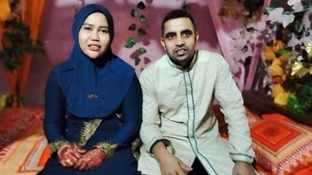 প্রেমের টানে কিশোরগঞ্জের করিমগঞ্জে মালয়েশিয়ান তরুণী মিসনেওয়াতী