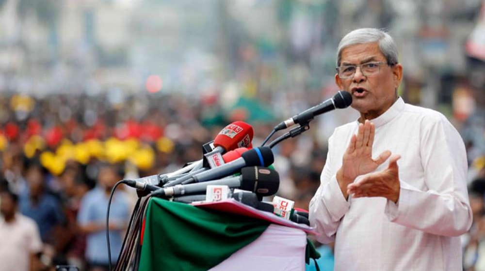 সেন্ট মার্টিন ইস্যুতে সরকারের নীরবতা দাসসুলভ মনোভাবেরই বহিঃপ্রকাশ : ফখরুল